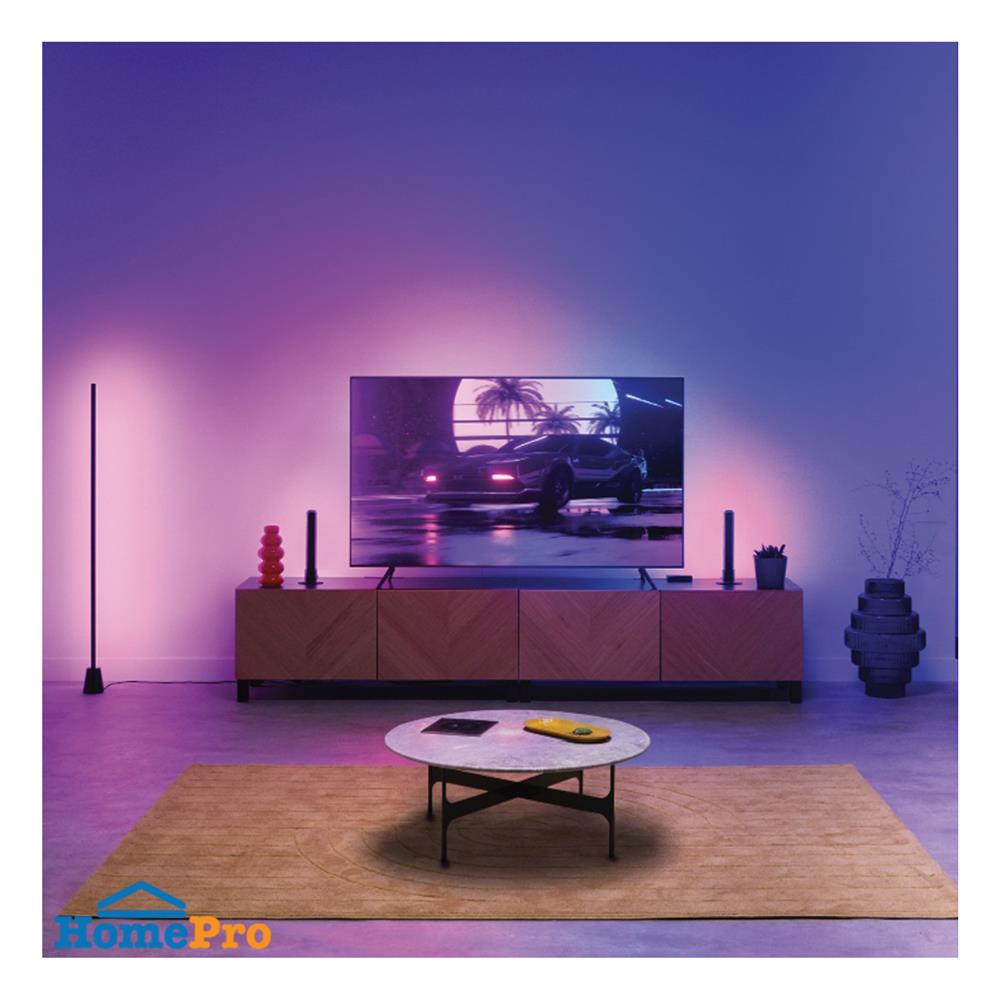 ไฟตั้งพื้น LED WIZ GRADIENT FLOOR LAMP 9.7ิ วัตต์ RGB สีดำ/ขาว