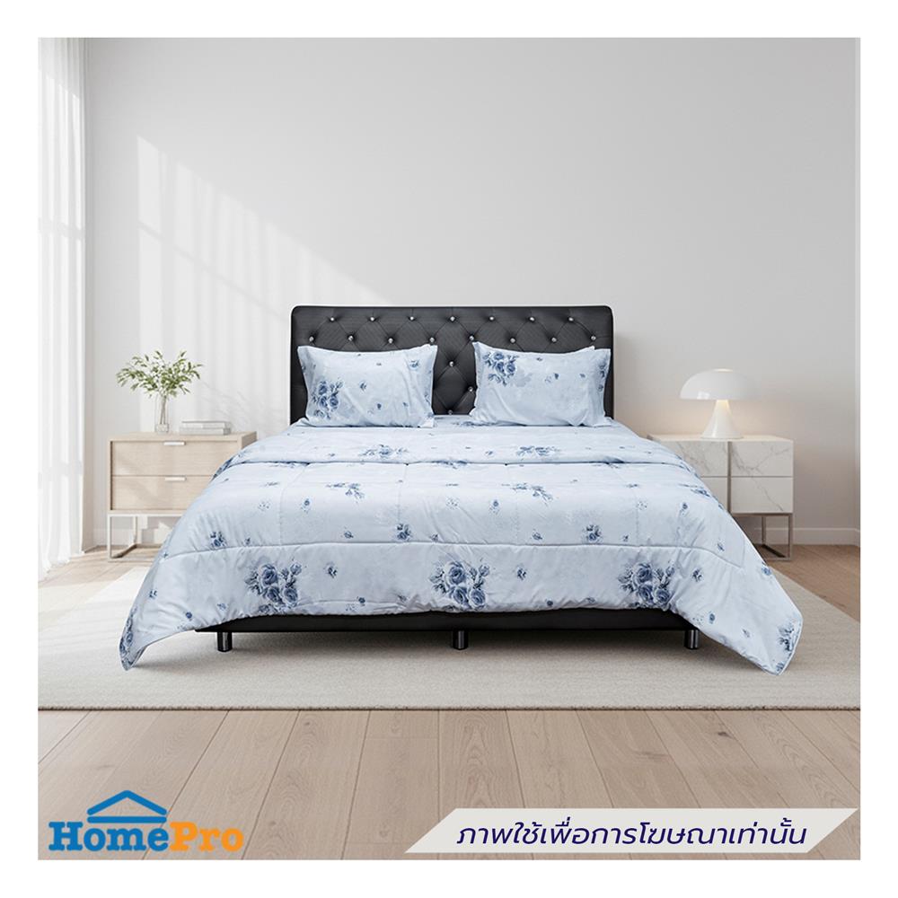 ชุดผ้าปูที่นอน 6 ฟุต (ชุด 6 ชิ้น) PICASSO CLASSIC สี ROSE GREY