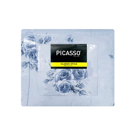 ชุดผ้าปูที่นอน 6 ฟุต (ชุด 6 ชิ้น) PICASSO CLASSIC สี ROSE GREY_4