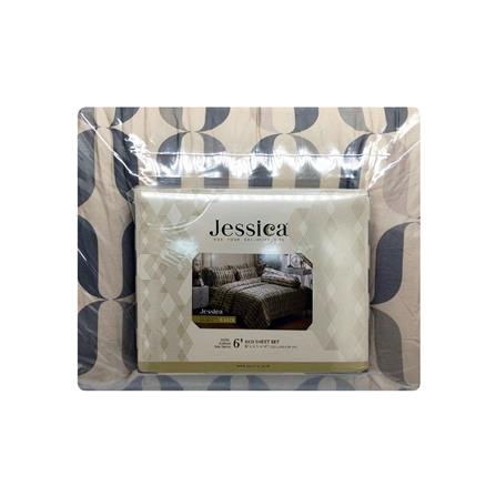 ชุดผ้าปูที่นอน 6 ฟุต (ชุด 6 ชิ้น) JESSICA COTTON 20254-C1073_3