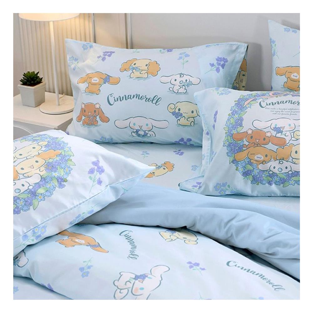 ชุดผ้าปูที่นอน 5 ฟุต (ชุด 5 ชิ้น) JESSICA CINNAMOROLL 20165-T024