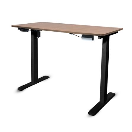 โต๊ะปรับระดับไฟฟ้า BEWELL TBS06TOP07 140 ซม. สีน้ำตาล/ดำ_0