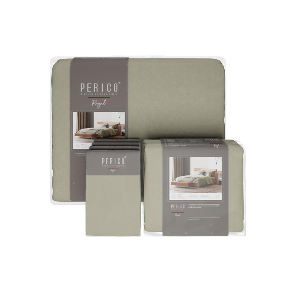 ชุดผ้าปูที่นอน 3.5 ฟุต (ชุด 4 ชิ้น) PERICO REGAL SOLID RS096