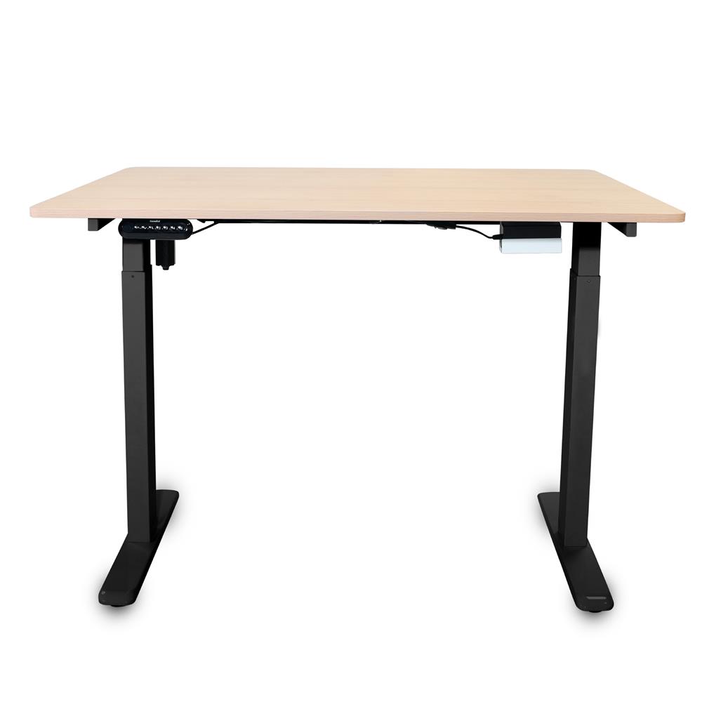 โต๊ะปรับระดับไฟฟ้า BEWELL TBS06-TOP07 140 ซม. สีน้ำตาล/ดำ