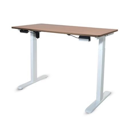 โต๊ะปรับระดับไฟฟ้า BEWELL TBS06-TOP07 150 ซม. สีขาว/น้ำตาล_0