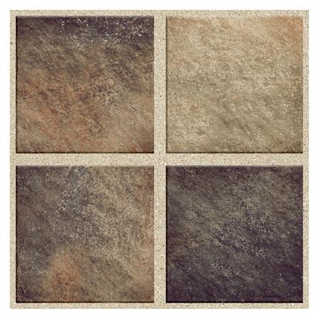 กระเบื้องพื้น 16x16 นิ้ว TARA ชีโก้ น้ำตาล (CIR) A 0.96 ตร.ม._0