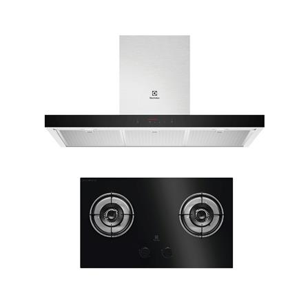 เตาฝัง+เครื่องดูดควัน ELECTROLUX EHG7202BE+ECT9744H_0