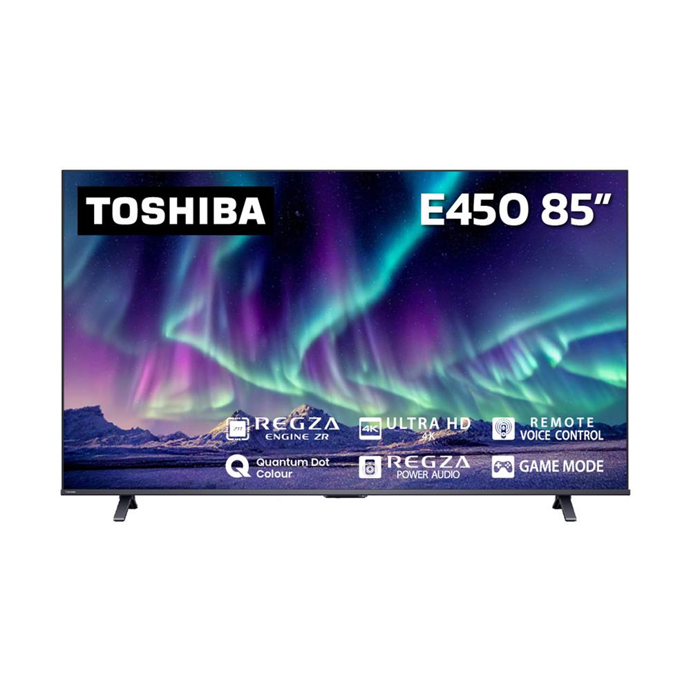 ทีวีคิวแอลอีดี 85 นิ้ว TOSHIBA (4K, QLED, VIDAA) 85E450RP