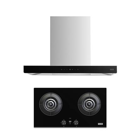 เตาฝัง+เครื่องดูดควัน FRANKE FG8268NX+FT960NX