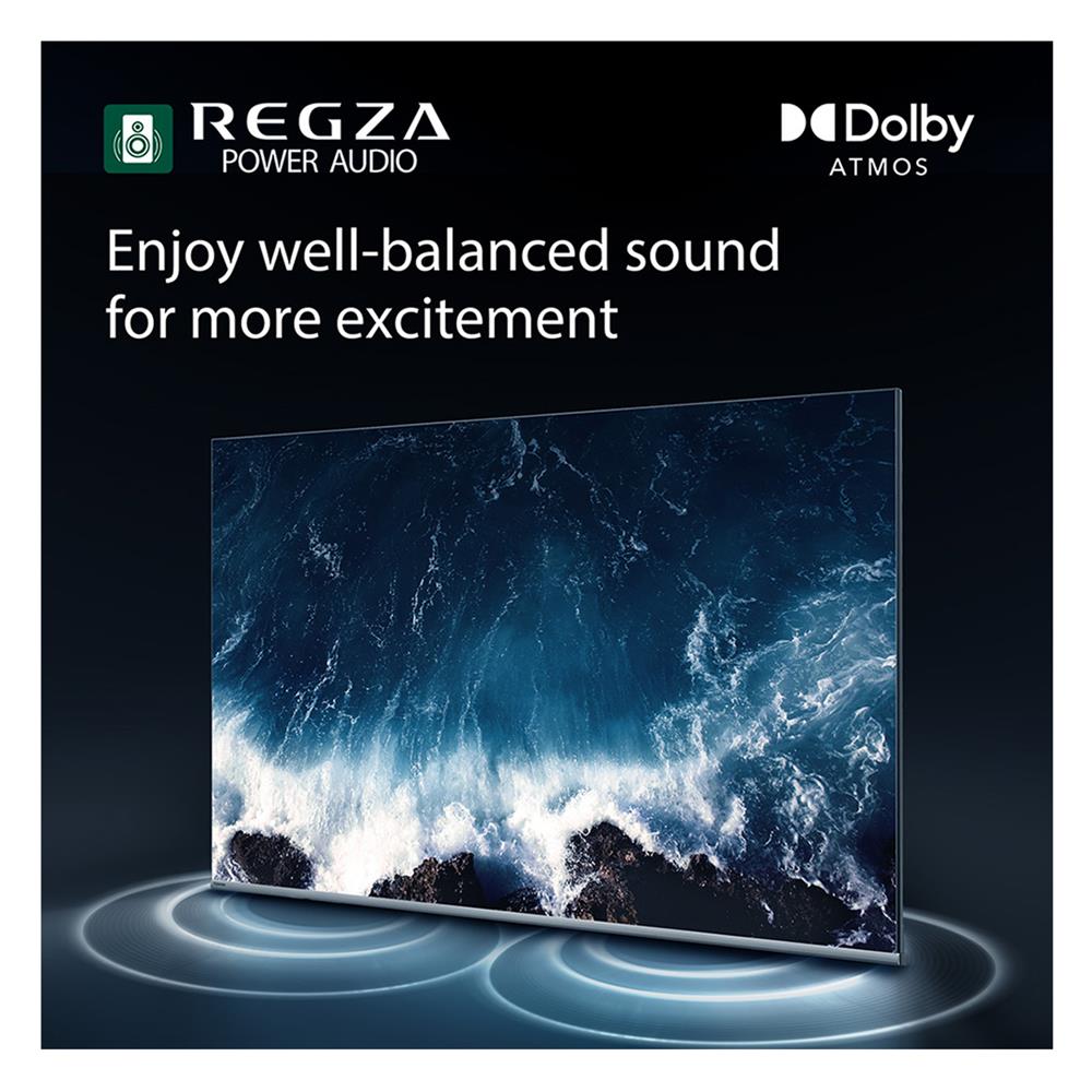 ทีวีคิวแอลอีดี 65 นิ้ว TOSHIBA (4K, QLED, VIDAA) 65E450RP