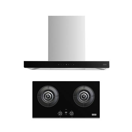 เตาฝัง+เครื่องดูดควัน FRANKE FG8266NX+FT960NX