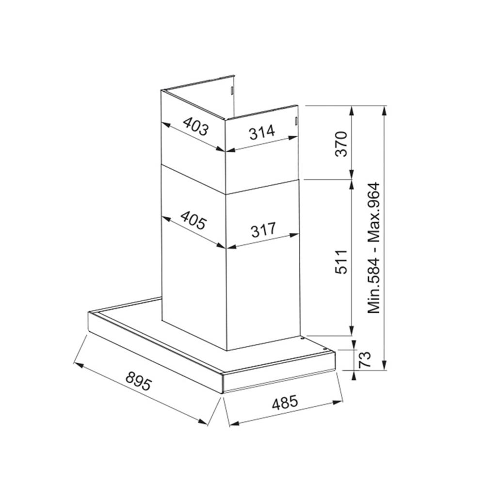 เตาฝัง+เครื่องดูดควัน FRANKE FG7226+FT960NX