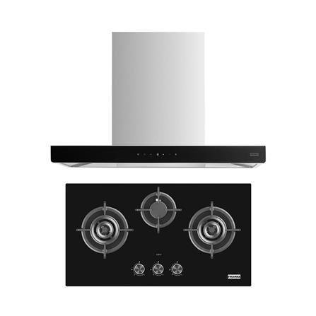 เตาฝัง+เครื่องดูดควัน FRANKE FG8318NX+FT960NX