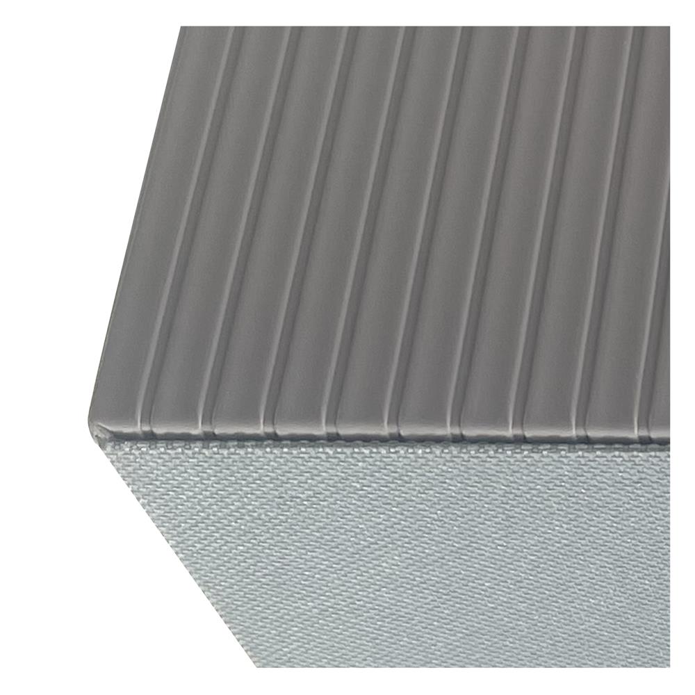 กล่องทิชชู่แผ่น PVC KECH ARRAY สีเทา