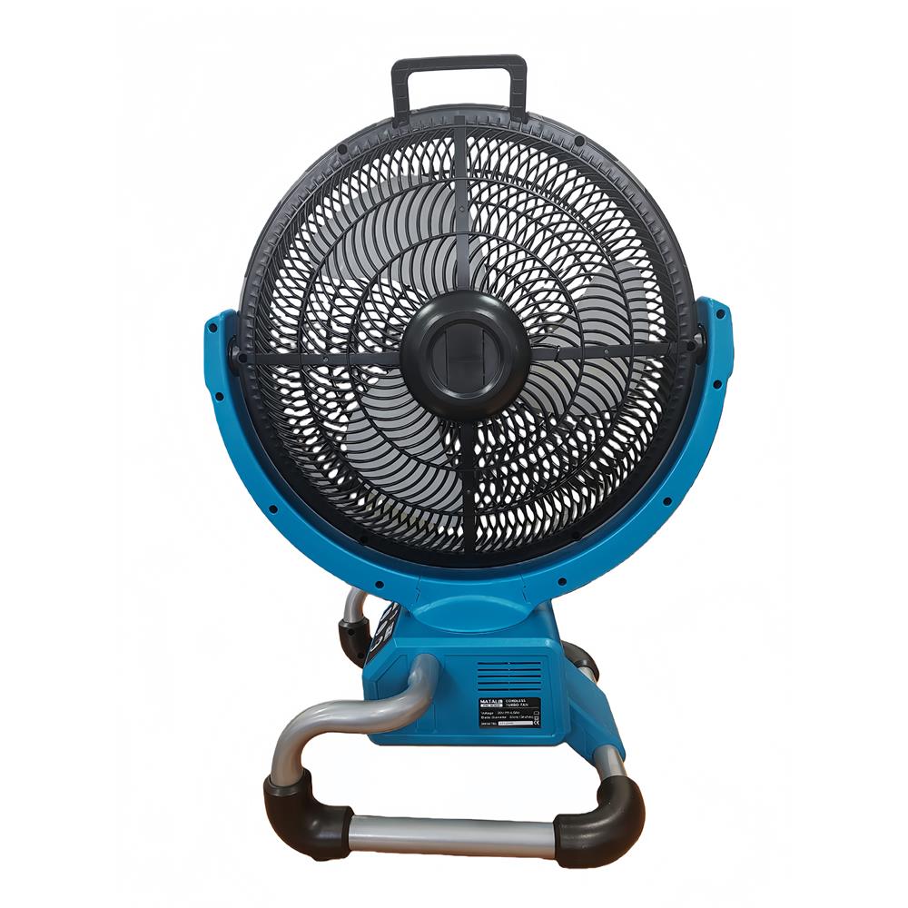 พัดลมไร้สาย 13 นิ้ว (พร้อมแบตเตอรี่และแท่นชาร์จ) MATALL PRO DF-300 20 โวลต์