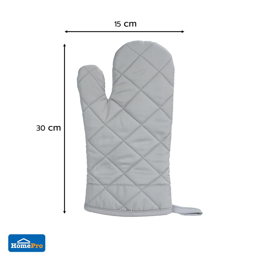 ถุงมือจับของร้อน KECH HAND SILICONE สีเทา