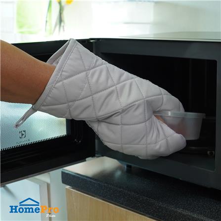 ถุงมือจับของร้อน KECH HAND SILICONE สีเทา_4