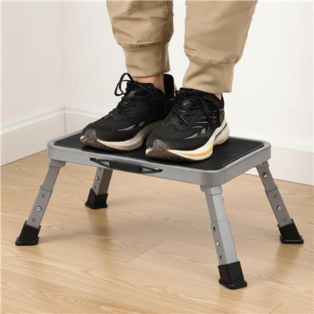 บันได STEP 1 ขั้น BARCO สีเทา-ดำ_1