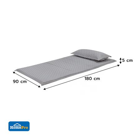 ที่นอนปิกนิก SNAZZ WAFFLE 90x180 ซม. สี GREY_7