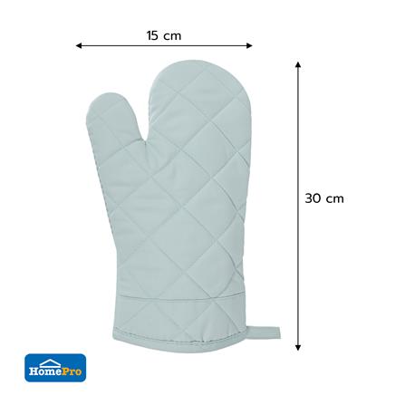 ถุงมือจับของร้อน KECH HAND SILICONE สีเขียว_4