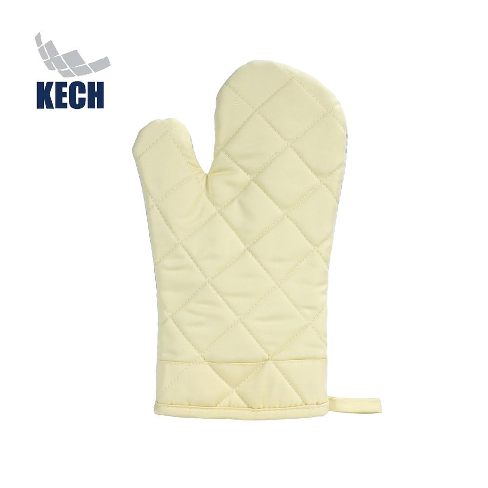 ถุงมือจับของร้อน KECH HAND SILICONE สีเหลือง