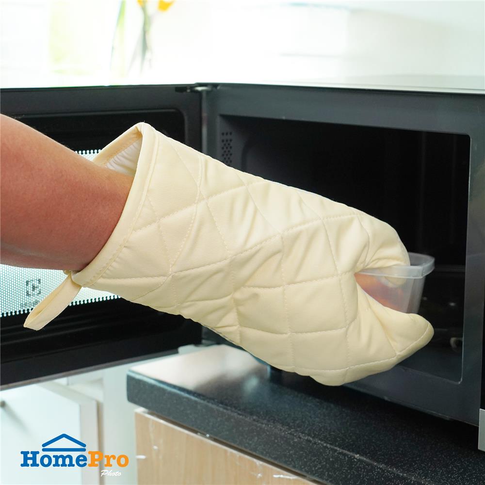 ถุงมือจับของร้อน KECH HAND SILICONE สีเหลือง