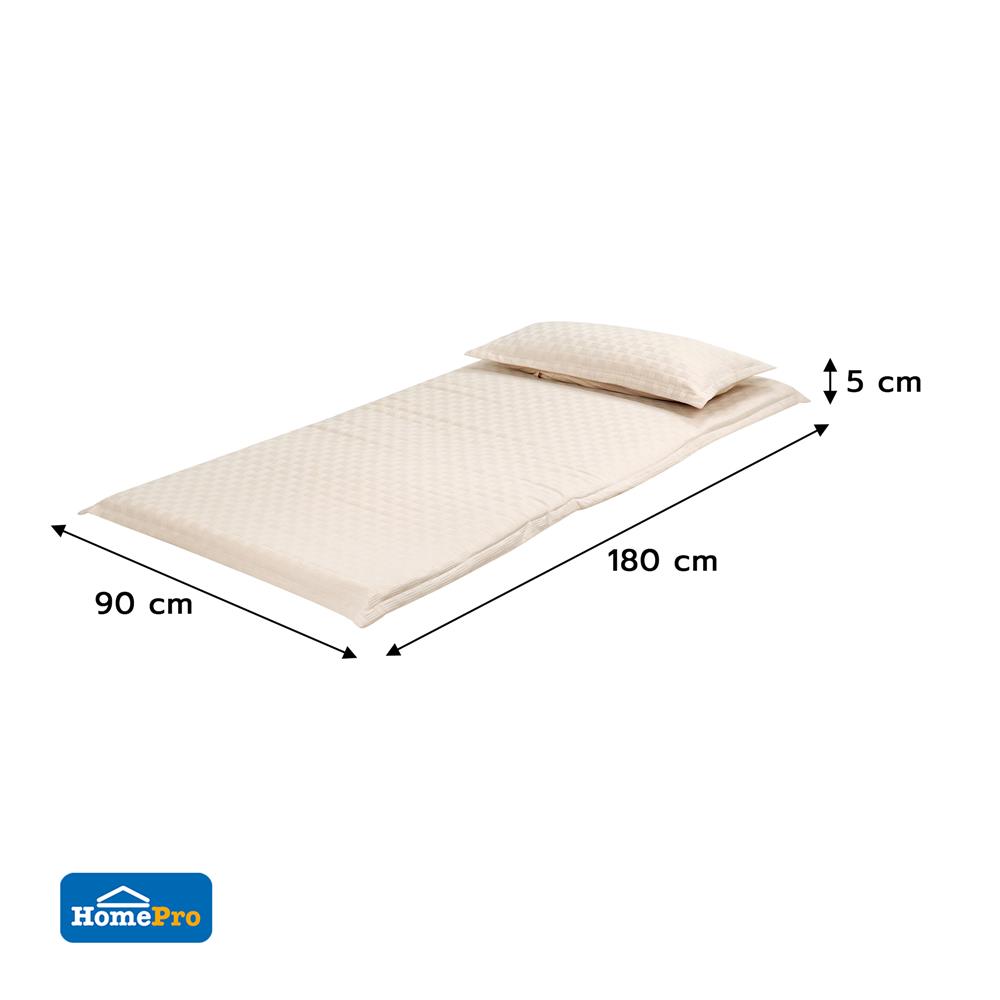 ที่นอนปิกนิก SNAZZ WAFFLE 90x180 ซม. สี BEIGE