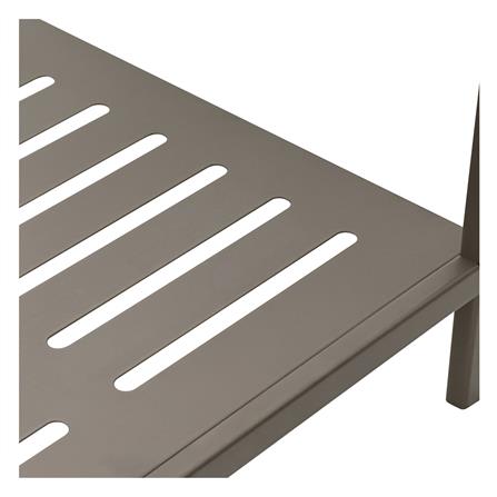 ราวแขวนผ้าและชั้นวางของ 1 ชั้น 99.5 ซม. PLIM MONACO สี TAUPE_3