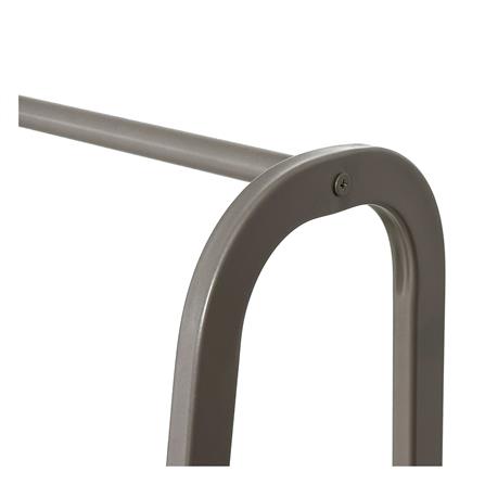 ราวแขวนผ้าและชั้นวางของ 1 ชั้น 99.5 ซม. PLIM MONACO สี TAUPE_4