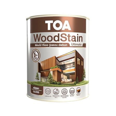 สีย้อมไม้ ชนิดเงา TOA WOODSTAIN ULTIMATE UG05 สีวอ...