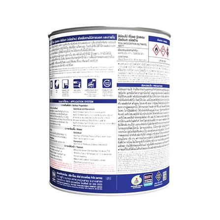 สีย้อมไม้ ชนิดด้าน TOA WOODSTAIN ULTIMATE UM99 สีใส 1/4 แกลลอน_3