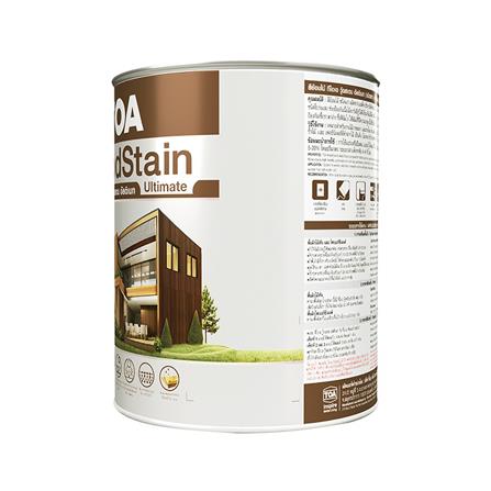 สีย้อมไม้ ชนิดเงา TOA WOODSTAIN ULTIMATE UG06 สีไม้ประดู่ 1 แกลลอน_2
