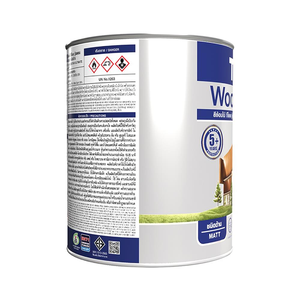 สีย้อมไม้ ชนิดด้าน TOA WOODSTAIN ULTIMATE UM99 สีใส 1 แกลลอน