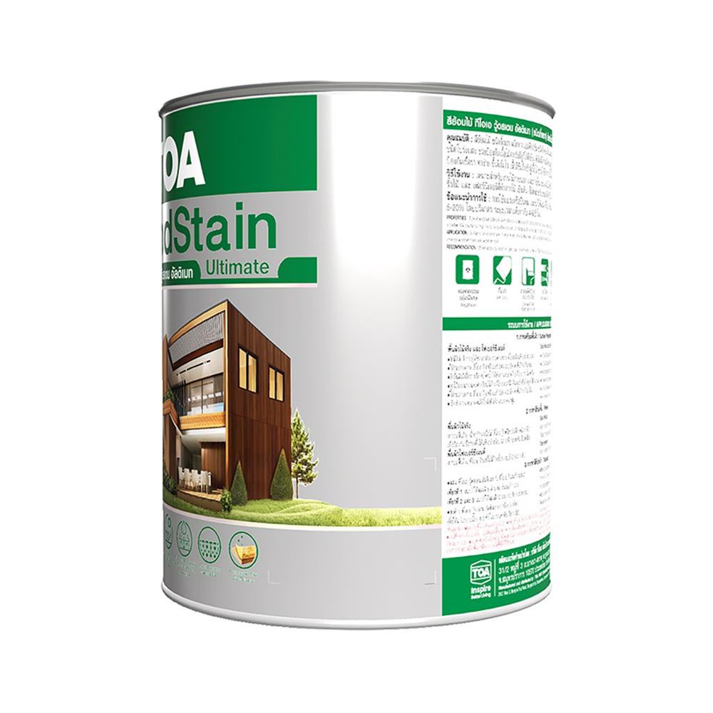 สีย้อมไม้ ชนิดกึ่งเงา TOA WOODSTAIN ULTIMATE US05 สีวอลนัท 1 แกลลอน