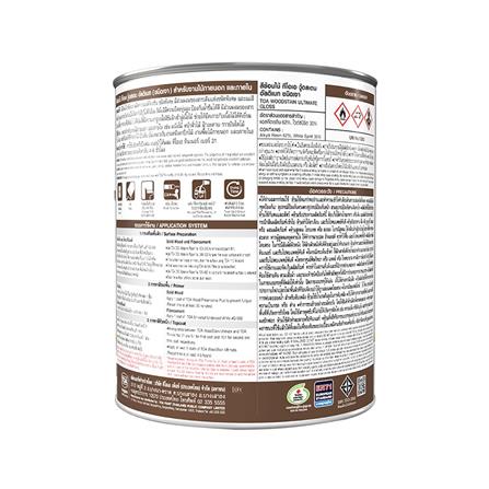 สีย้อมไม้ ชนิดเงา TOA WOODSTAIN ULTIMATE UG99 สีเงาใส 1 แกลลอน_3