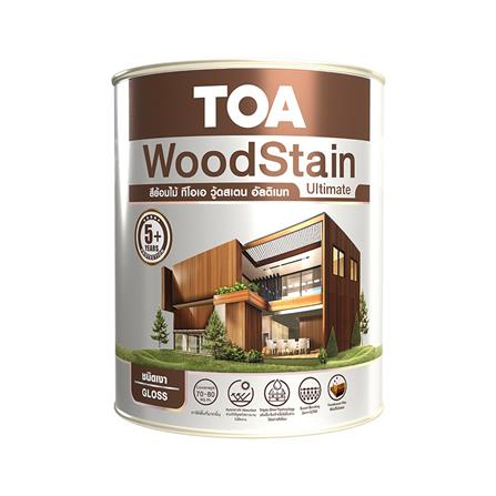 สีย้อมไม้ ชนิดเงา TOA WOODSTAIN ULTIMATE UG02 สีไม...