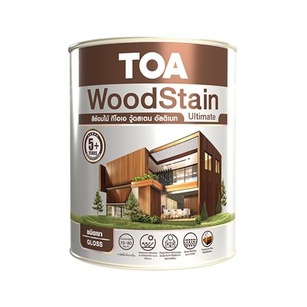 สีย้อมไม้ ชนิดเงา TOA WOODSTAIN ULTIMATE UG06 สีไม...