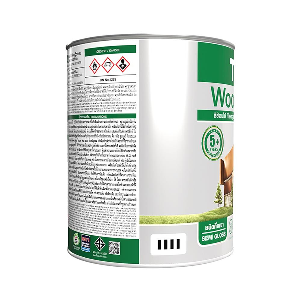 สีย้อมไม้ ชนิดกึ่งเงา TOA WOODSTAIN ULTIMATE US06 สีไม้ประดู่ 1 แกลลอน