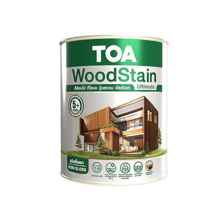 สีย้อมไม้ ชนิดกึ่งเงา TOA WOODSTAIN ULTIMATE US03 ...
