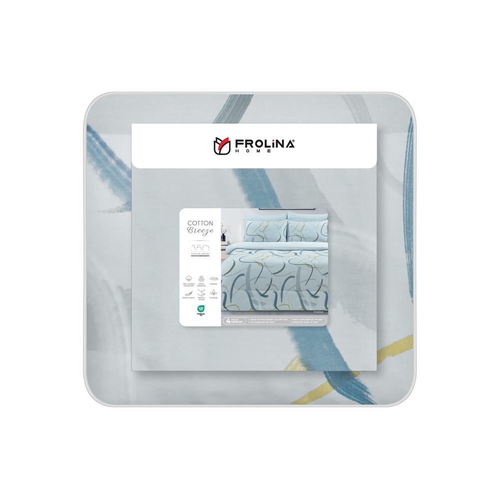 ชุดผ้าปูที่นอน 3.5 ฟุต (ชุด 4 ชิ้น) FROLINA ONDARA CBDF011
