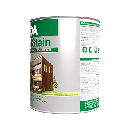 สีย้อมไม้ ชนิดกึ่งเงา TOA WOODSTAIN ULTIMATE US06 สีไม้ประดู่ 1/4 แกลลอน_2