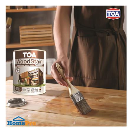 สีย้อมไม้ ชนิดเงา TOA WOODSTAIN ULTIMATE UG01 สีมะฮอกกะนี 1/4 แกลลอน_4