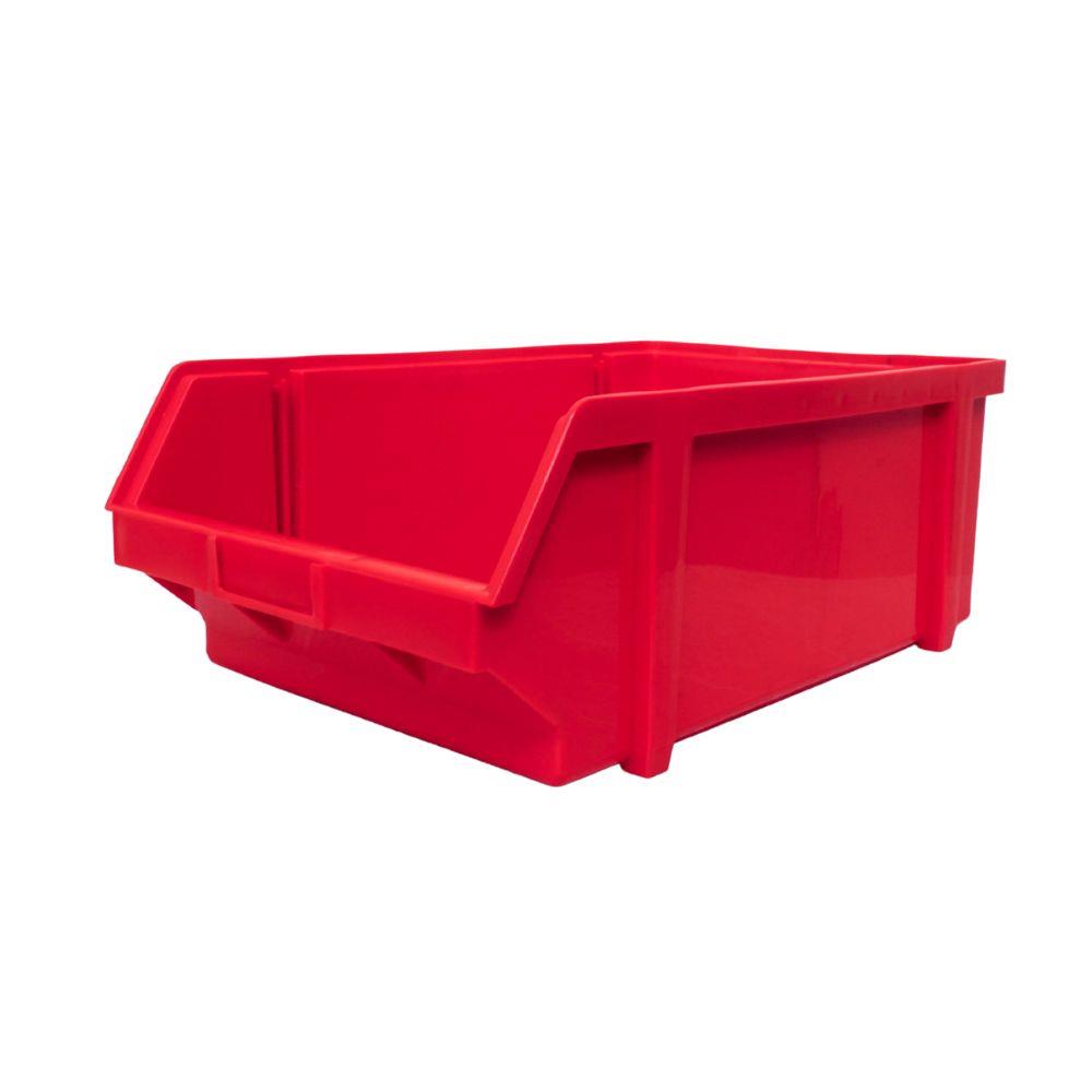 กล่องเครื่องมือใส่อะไหล่ LWNLIFE MJ-2070 A4 18 นิ้ว สีแดง