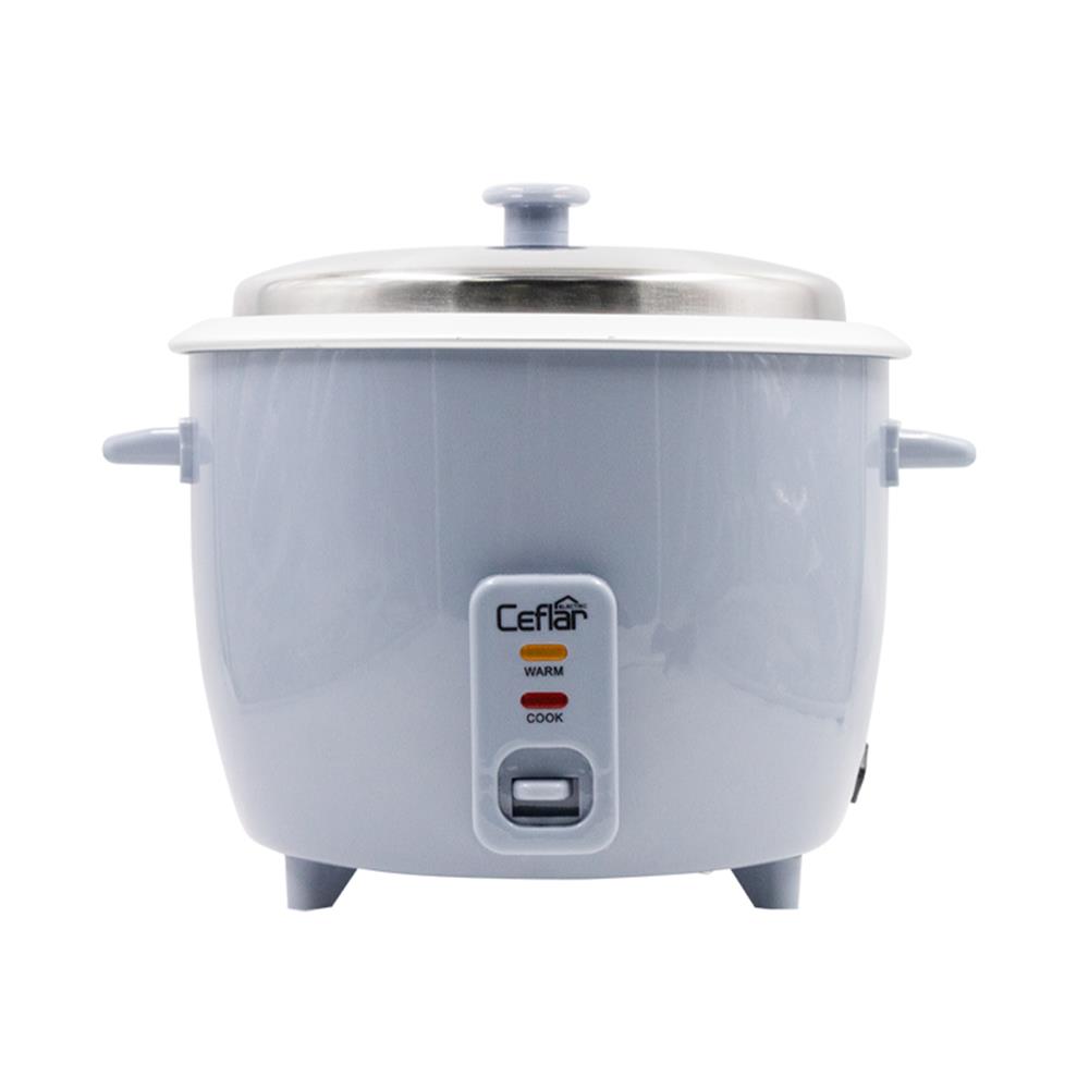 หม้อหุงข้าวธรรมดา CEFLAR CR-185 1.8 ลิตร สีฟ้า