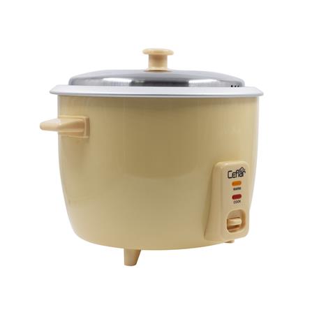 หม้อหุงข้าวธรรมดา CEFLAR CR-185 1.8 ลิตร สีเหลือง_1