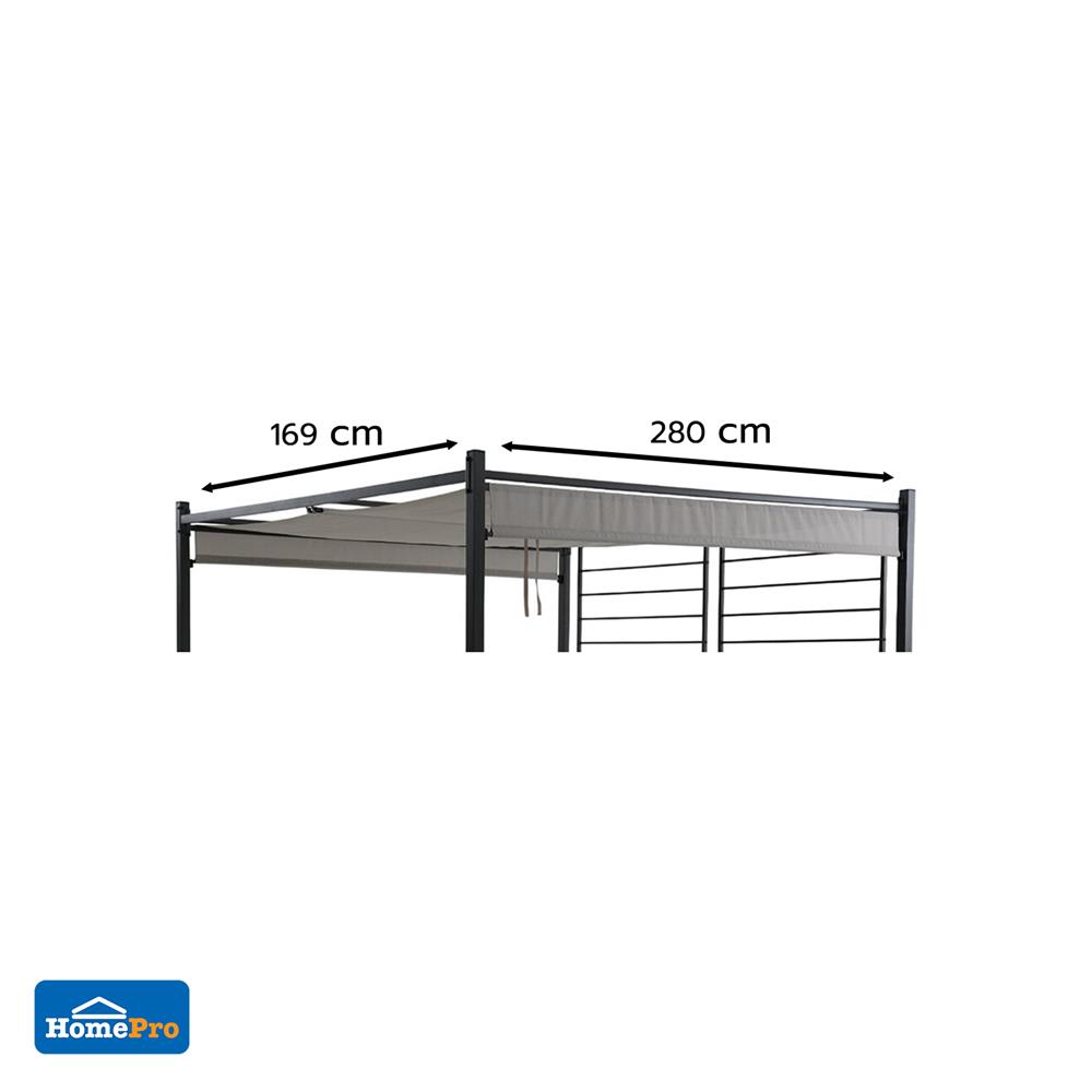 ผ้าเต็นท์สนาม SPRING KOTA PLUS 3x3 สีเทา