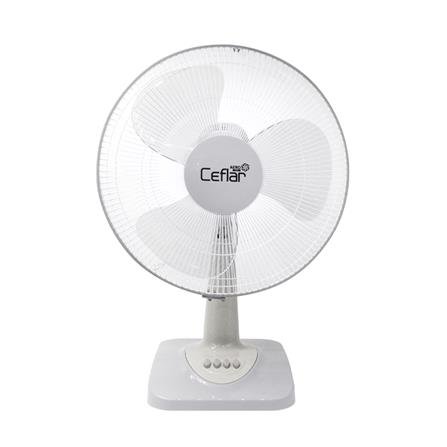พัดลมตั้งโต๊ะ 16 นิ้ว CEFLAR FB-1602 สีเทา_0