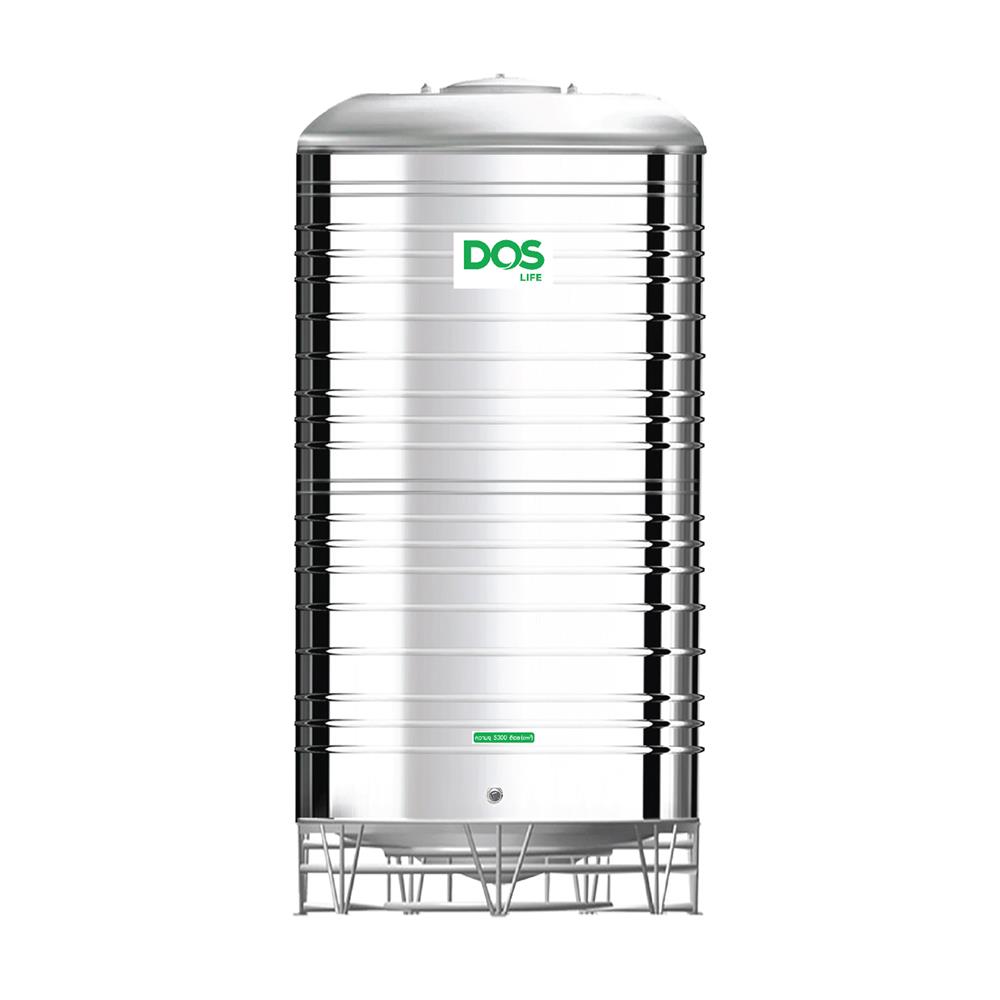 ถังเก็บน้ำสเตนเลส DOS ECO-05/GD-5300L 5300 ลิตร