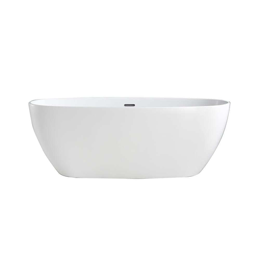 อ่างอาบน้ำ NOVABATH NVB-BT-A214N 160 ซม. สีขาว