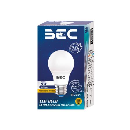 หลอด LED BEC ULTRA-X- LIGHT SENSOR 9 วัตต์ DAYLIGHT E27_1